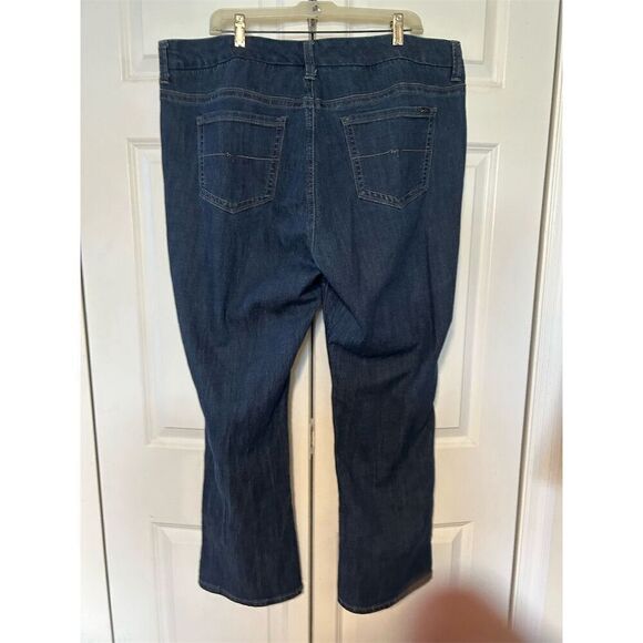 Melissa McCarthy Seven7 Women's Bootcut Jeans Size 20 Blue High Rise - Picture 7 of 8